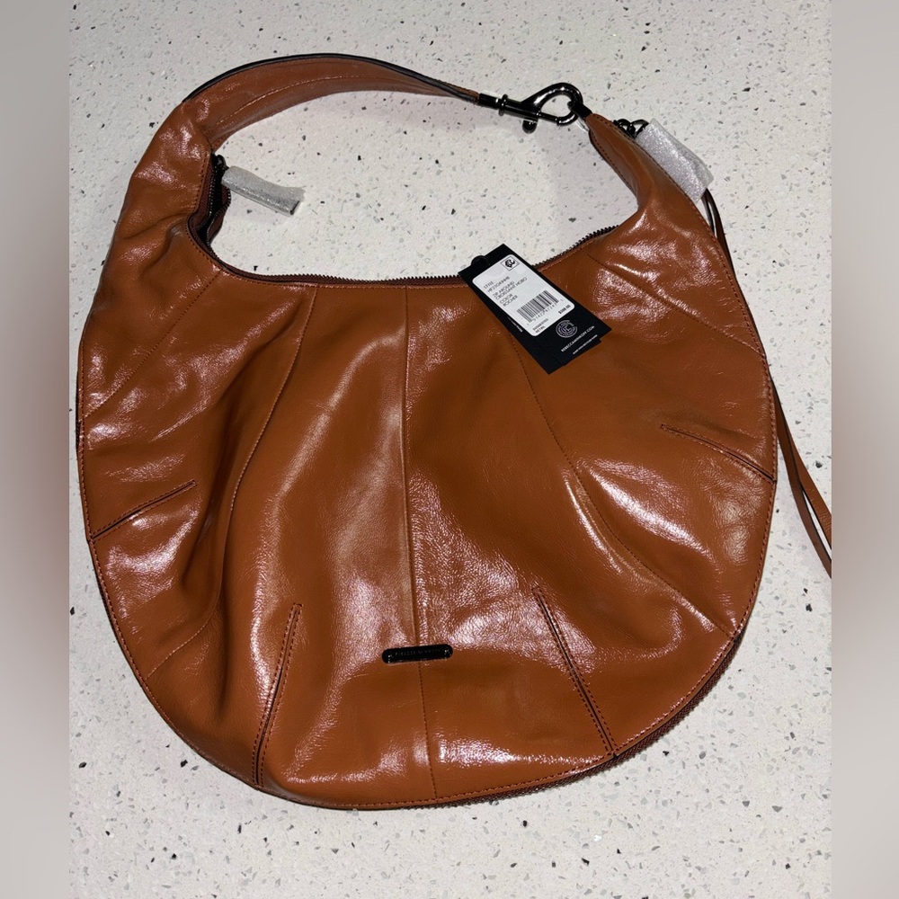 Rebecca Minkoff Brown Croissant Hobo